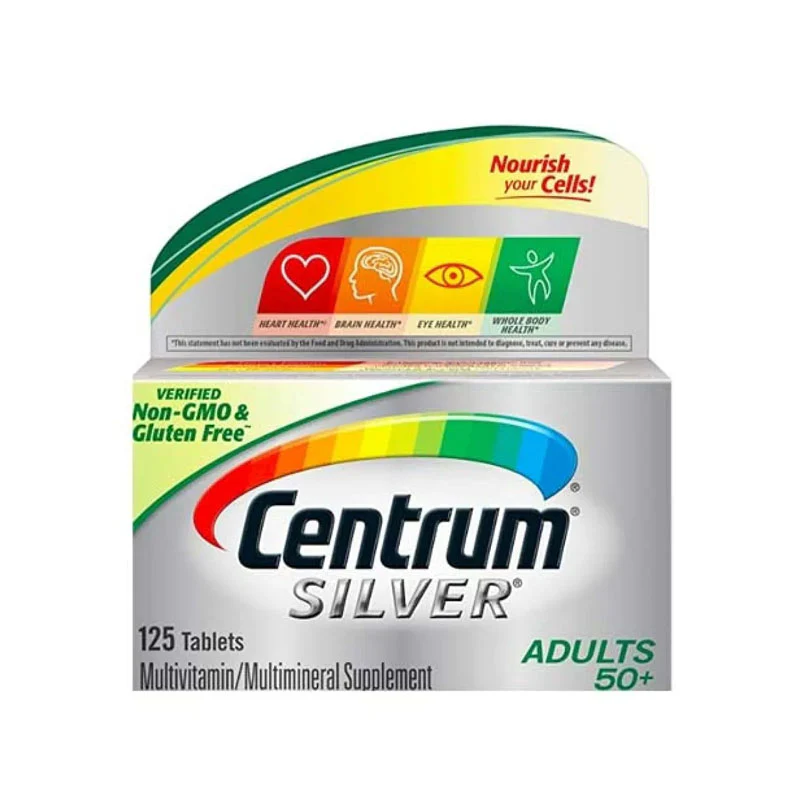 Centrum Silver Adults 50+ 125 Tablets - Image 2