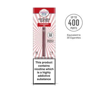 Dinner Lady Strawberry Ice Disposable Vape Pen - Image 2