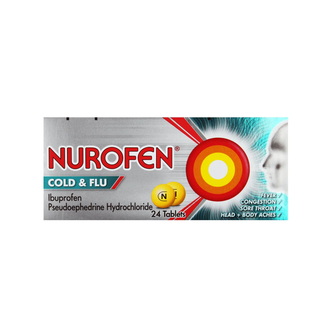 Nurofen Cold & flu 24 Tablets
