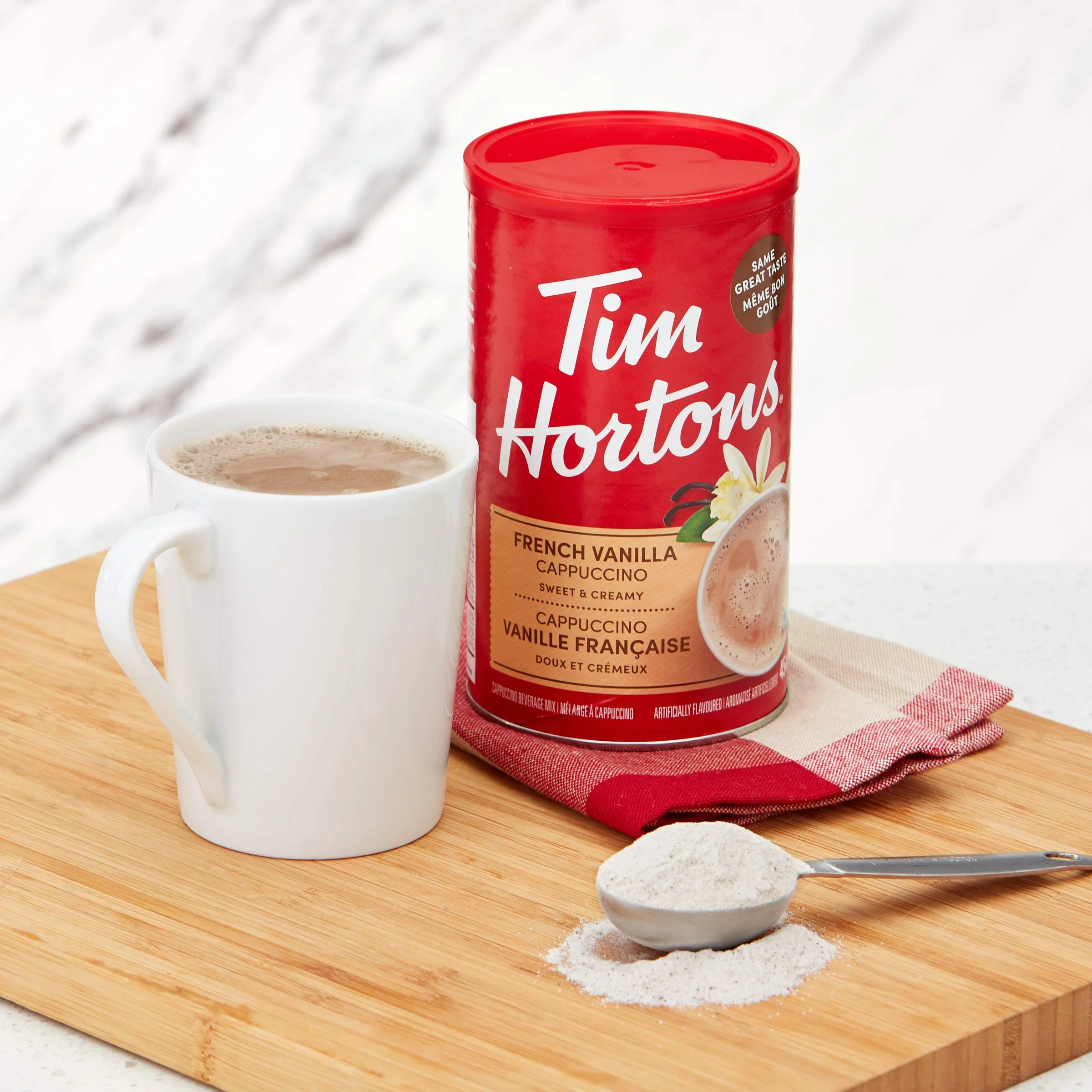 Tim Hortons French Vanilla Cappuccino 454g - Image 3