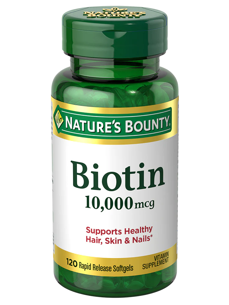 USA Nature's Bounty Biotin 10,000mcg 120 Caps