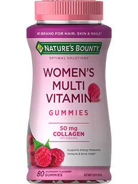 Women Collagen Multivitamin Gummies 80s Nature’s Bounty